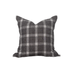 MORGAN GRAY Washed Linen Pillow Cover