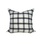 MORGAN IVORY Washed Linen Pillow Cover