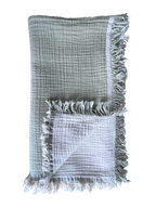 ANDREA SAGE Cotton Muslin Throw
