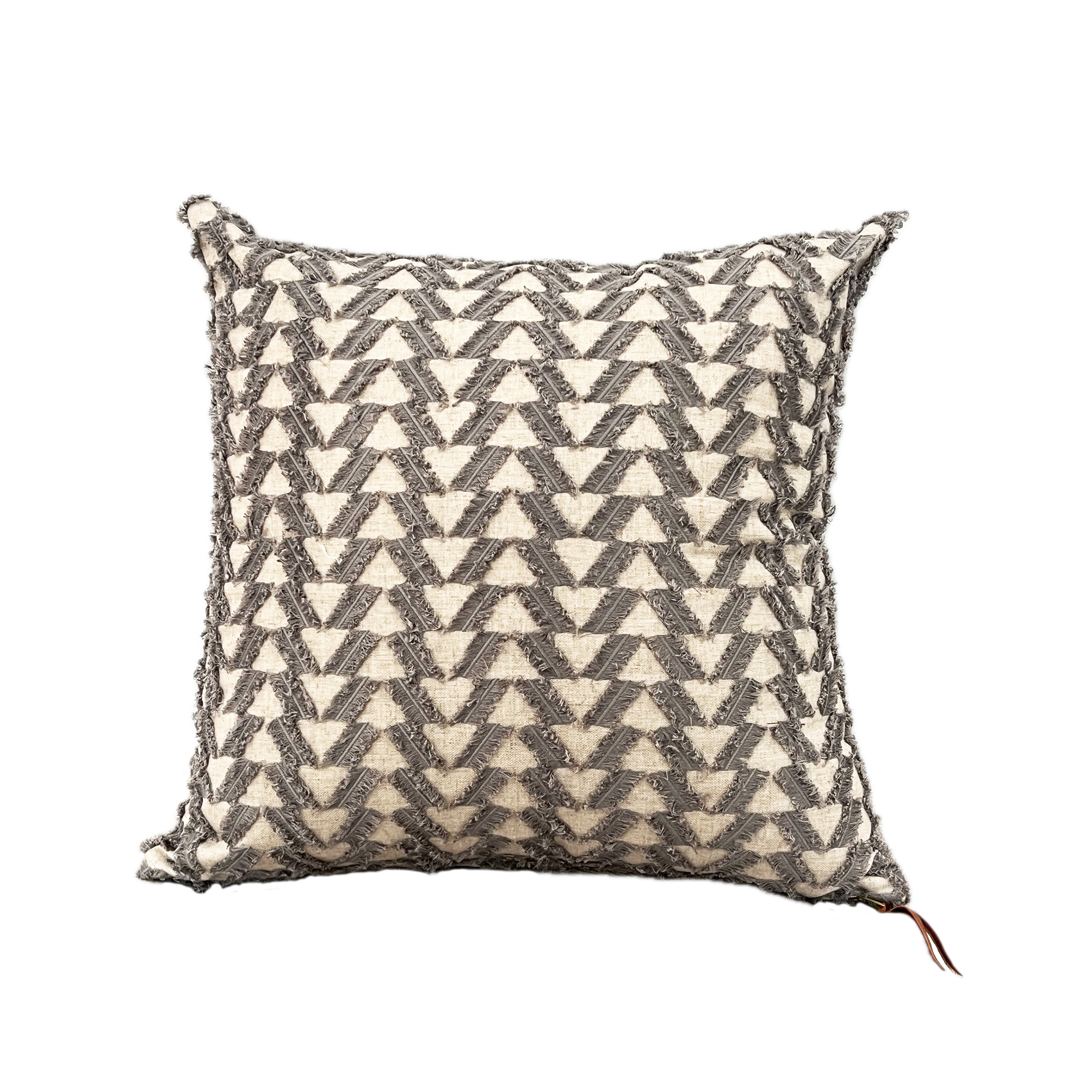 AIMEE - PEWTER Fodera per cuscino decorativo