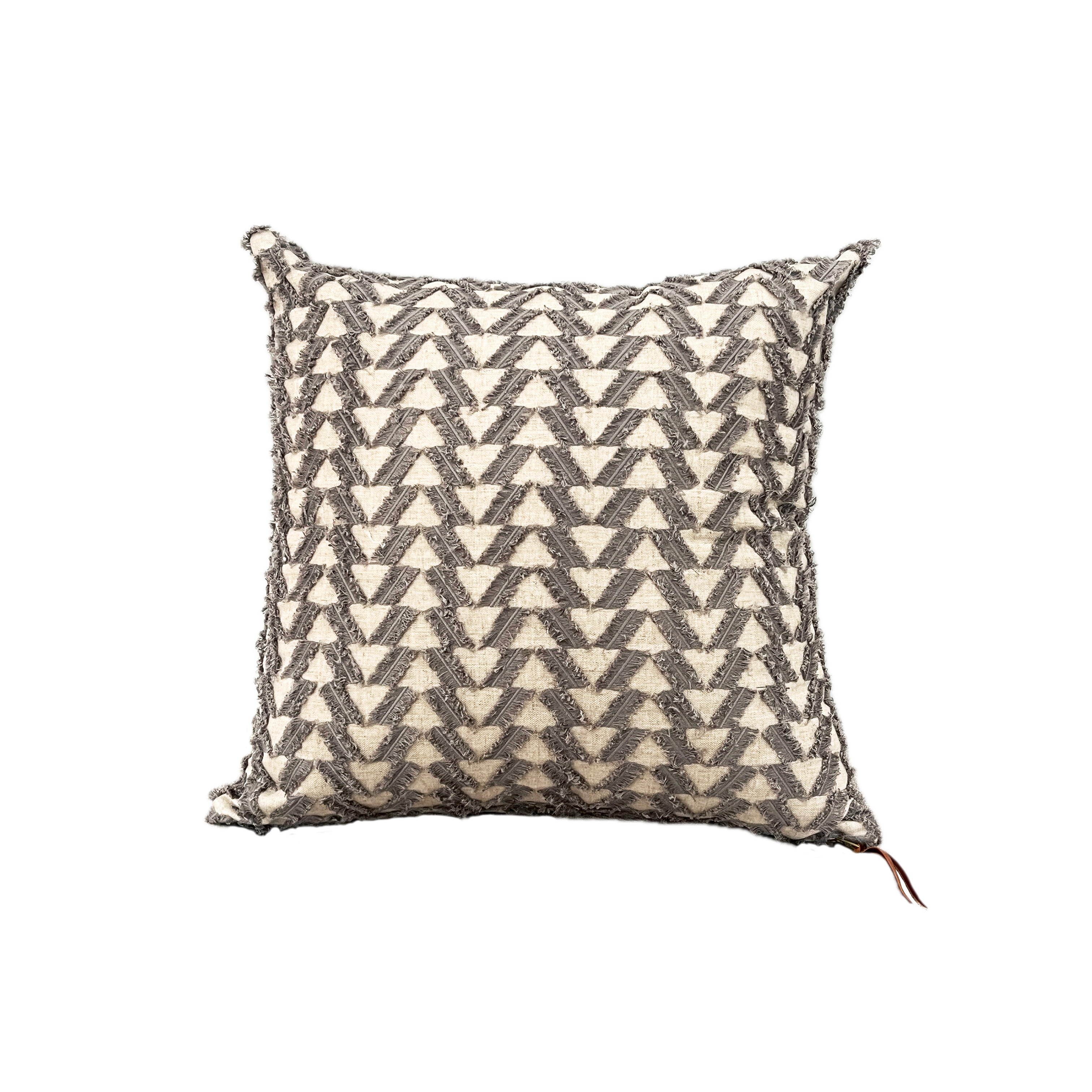AIMEE - PEWTER Fodera per cuscino decorativo