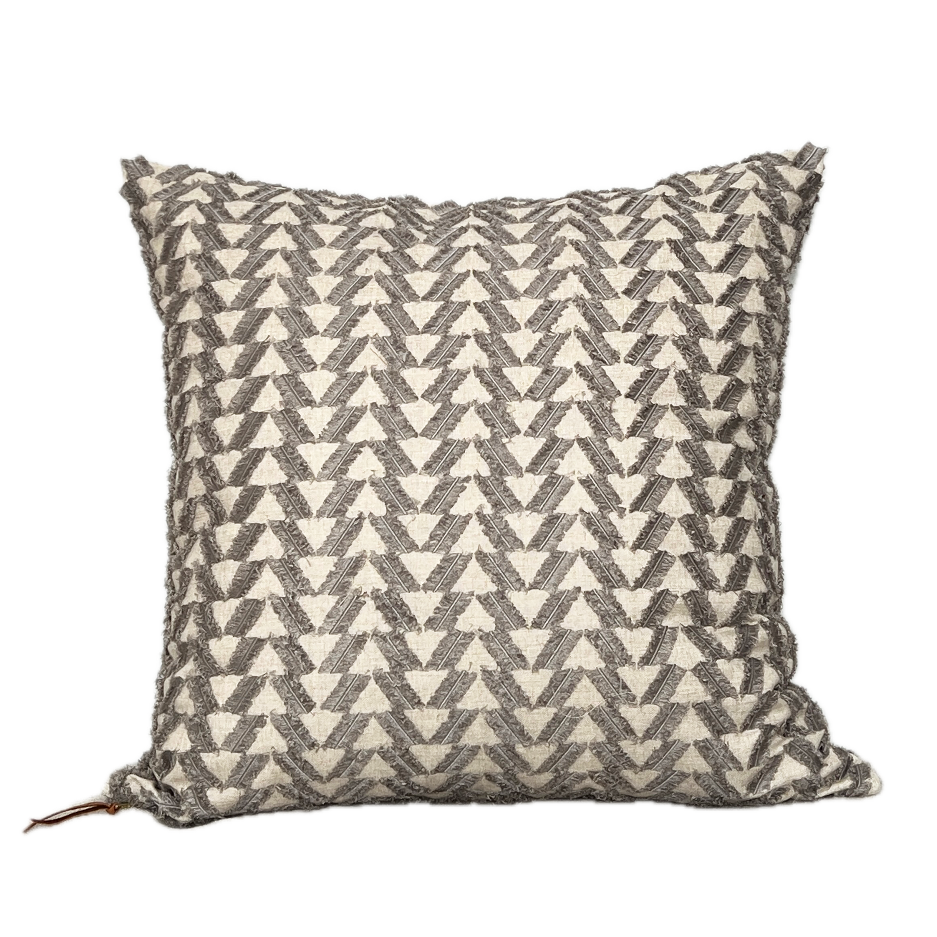 AIMEE - PEWTER Fodera per cuscino decorativo