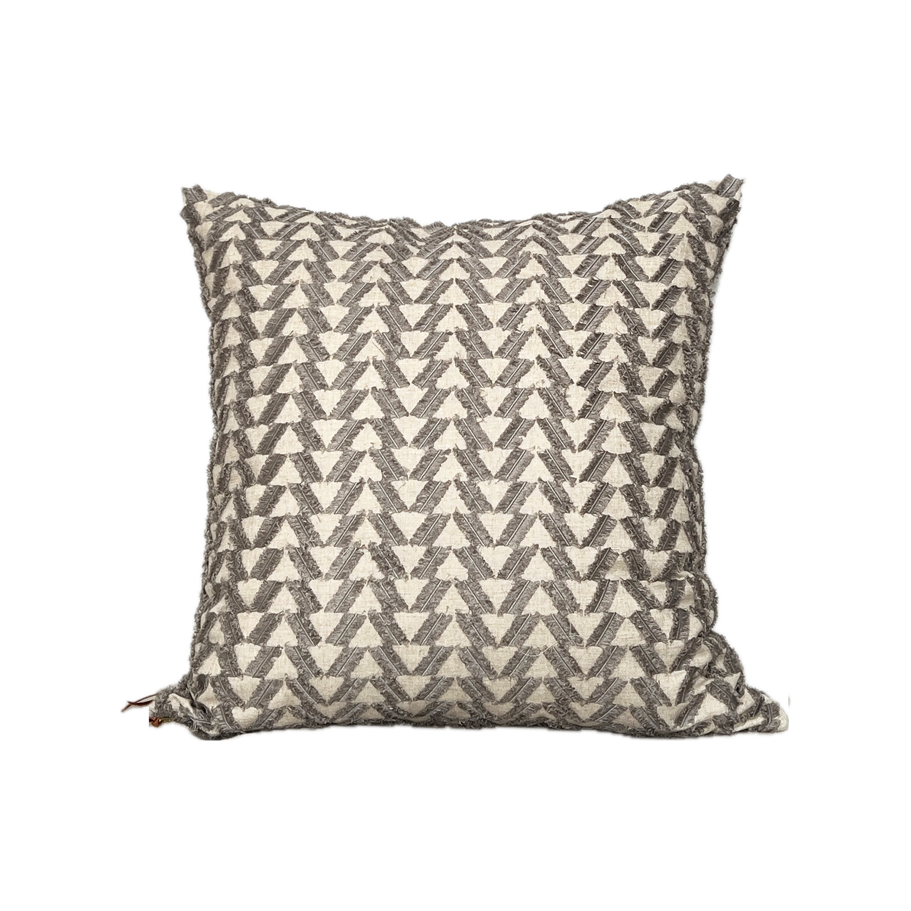 AIMEE - PEWTER Fodera per cuscino decorativo