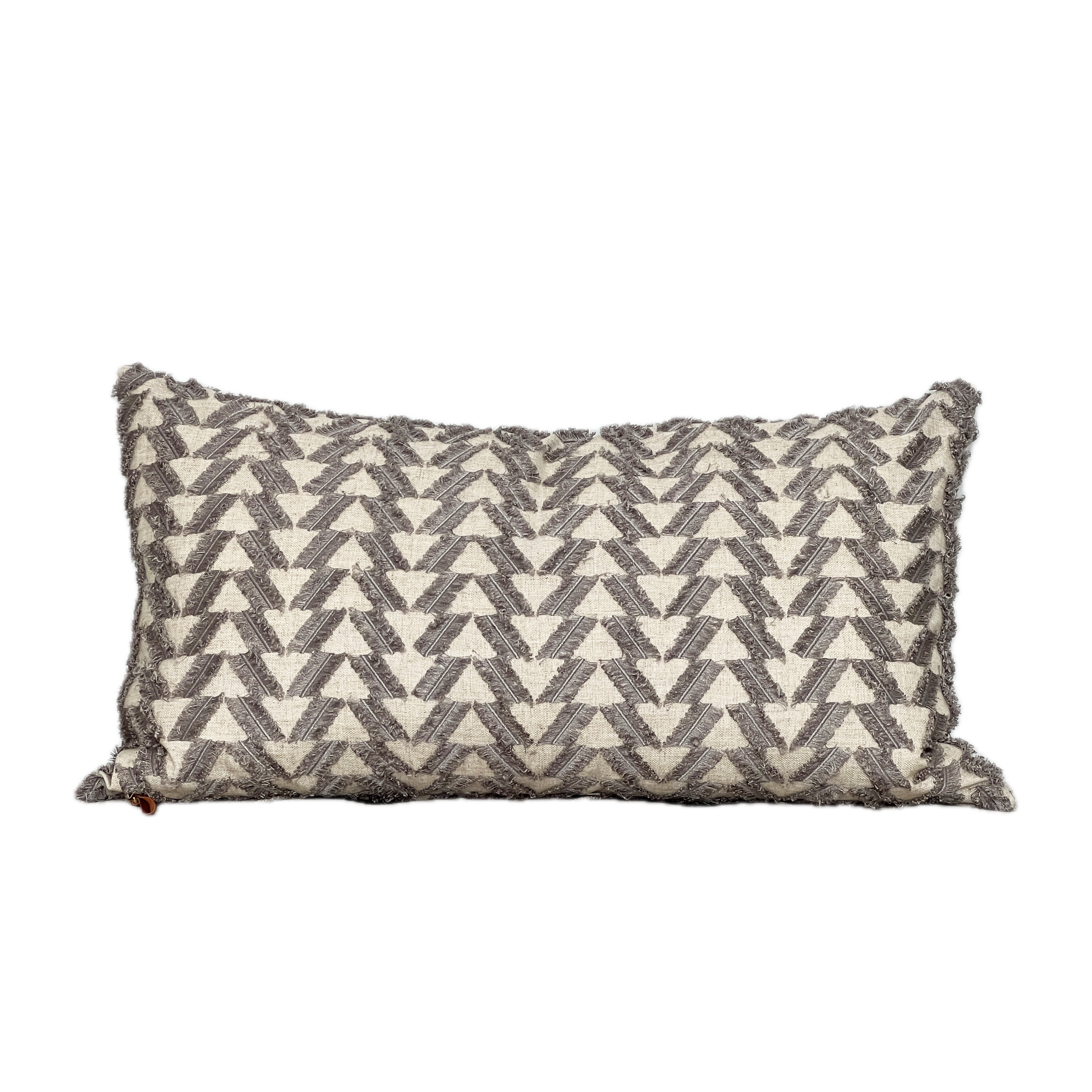 AIMEE - PEWTER Fodera per cuscino decorativo