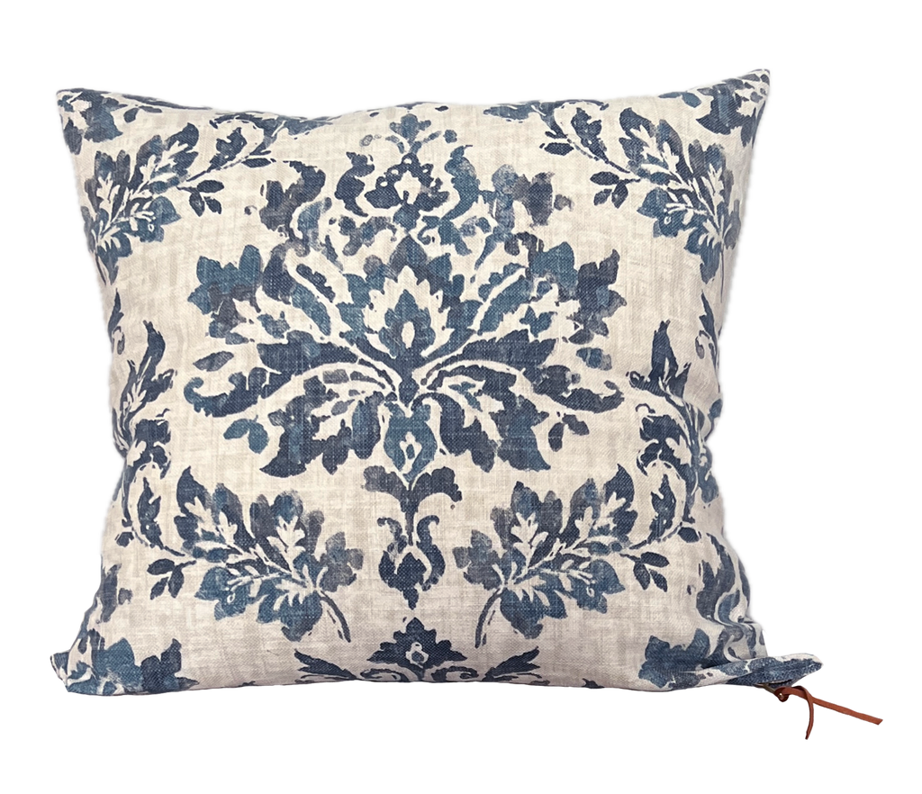 VICTORIA INDIGO Pillow Cover