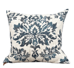 VICTORIA INDIGO Pillow Cover
