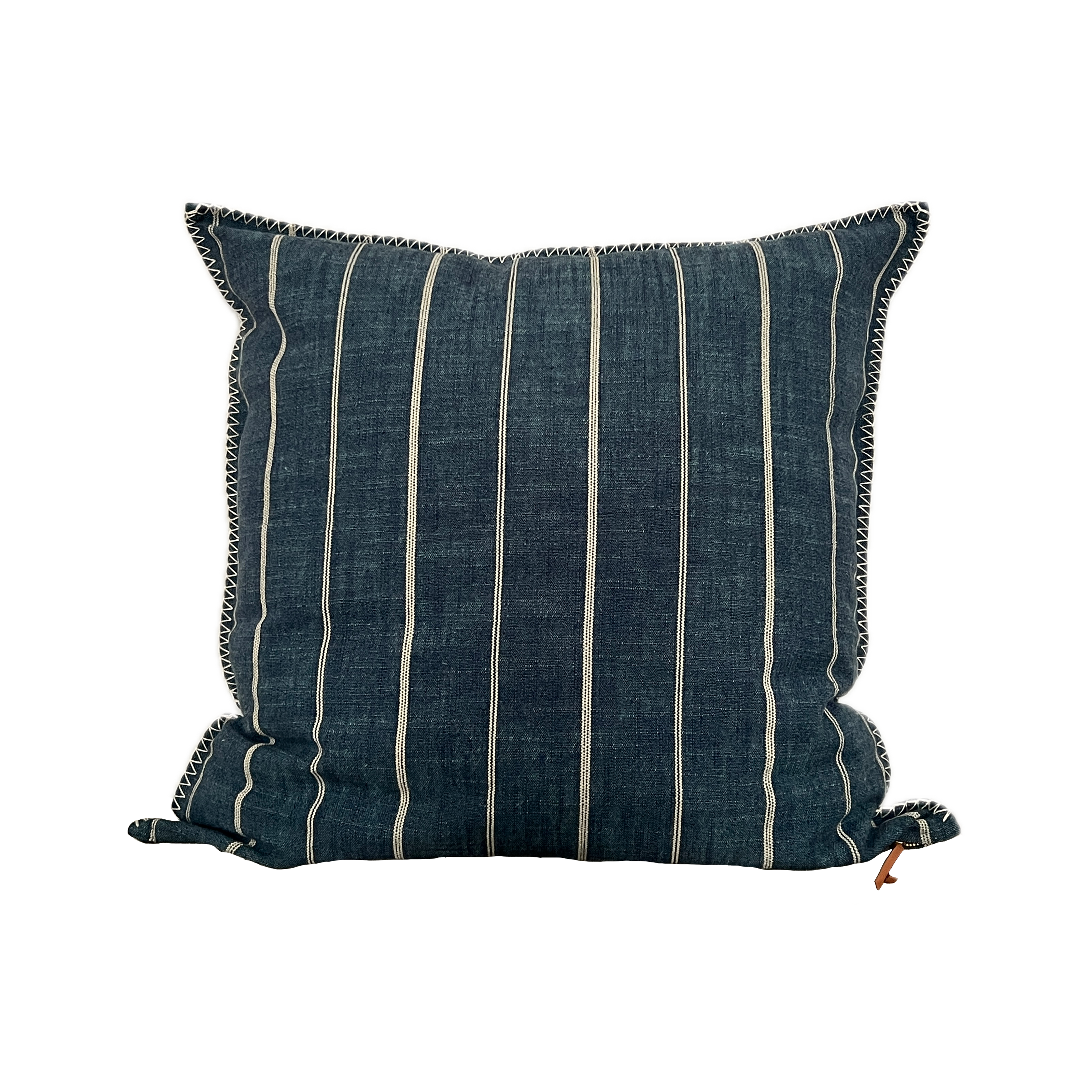 MARINA INDIGO Fodera per cuscino decorativo