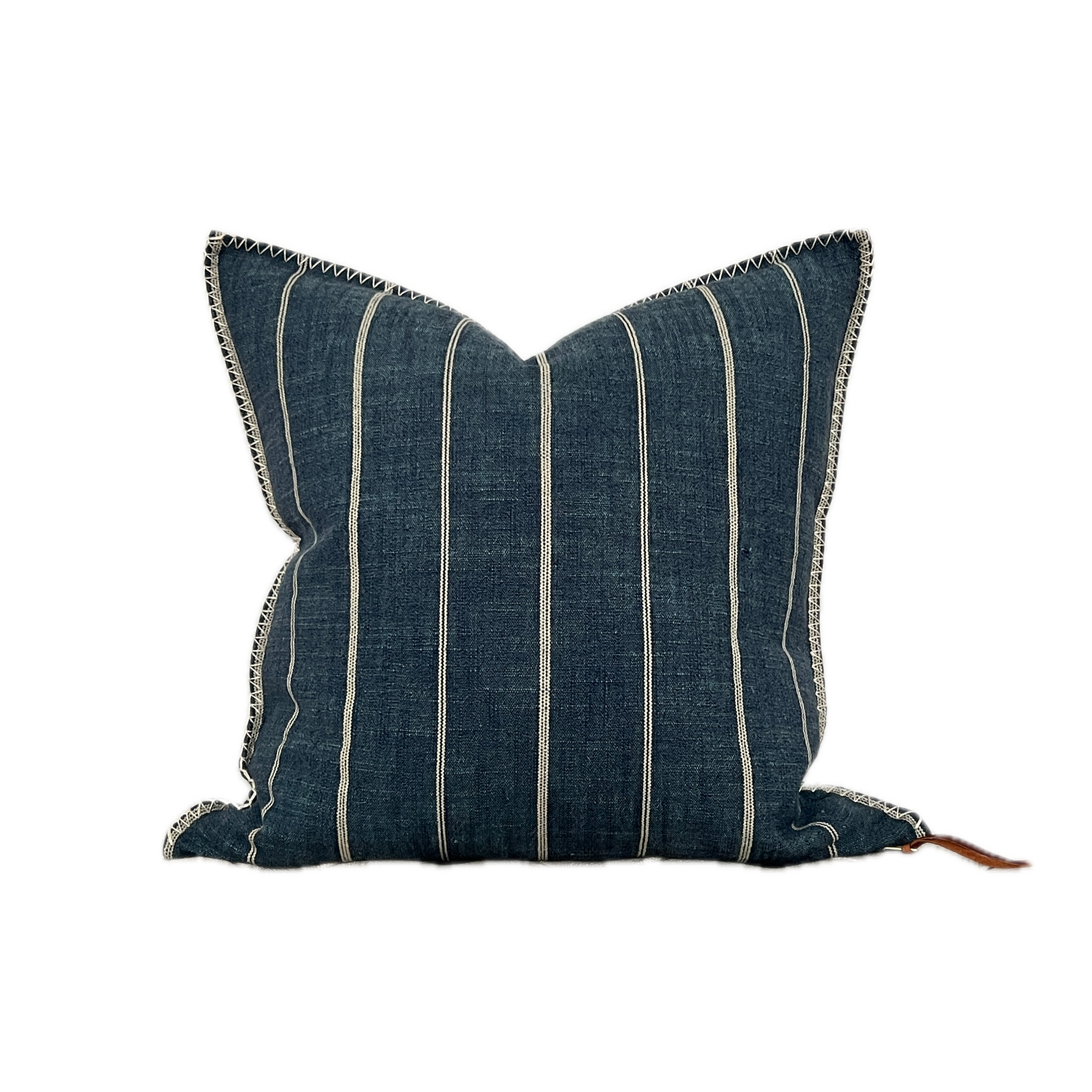 MARINA INDIGO Fodera per cuscino decorativo