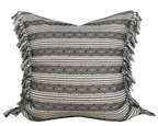 AZA Fodera per cuscino decorativo con frange