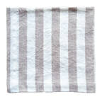 MONICA set of 2 striped linen napkins