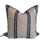 VOLTERRA - INDIGO Fodera per cuscino decorativo