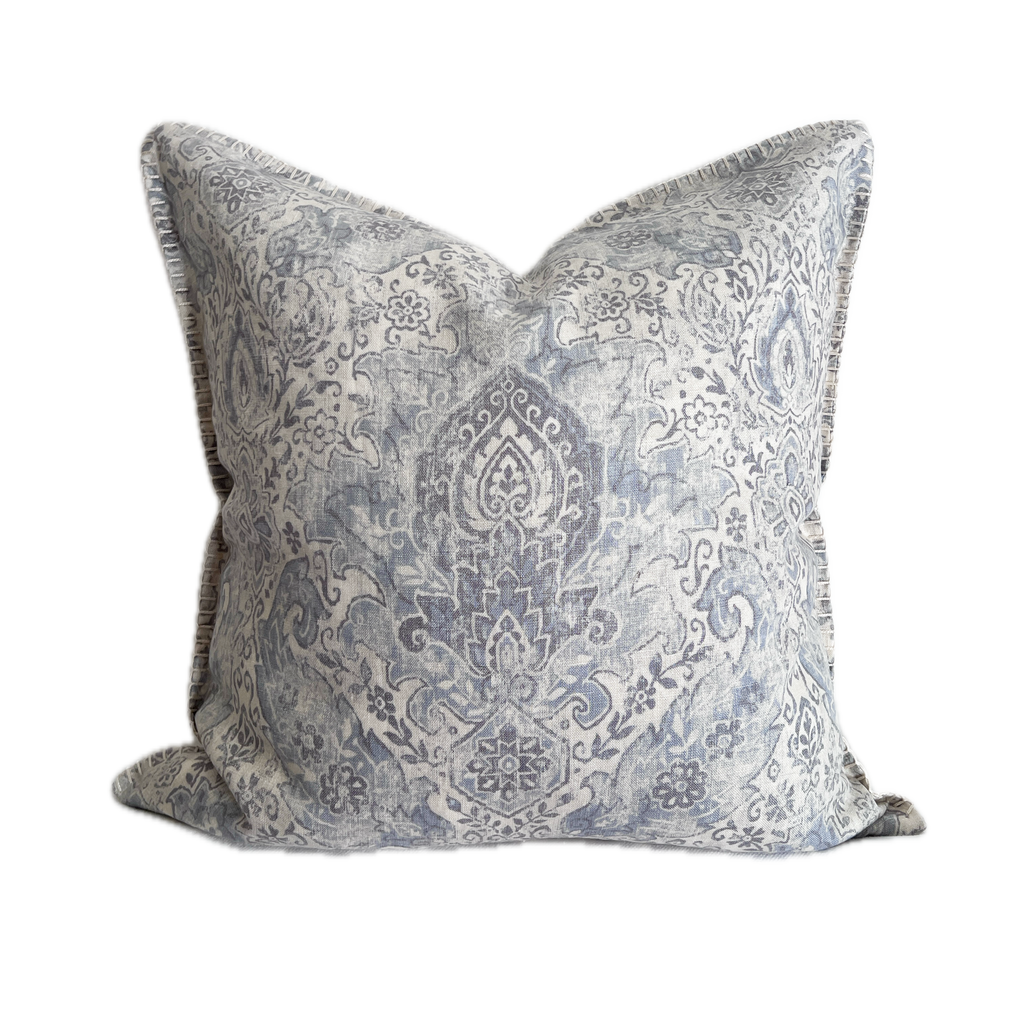 DANI printed linen pillow cover
