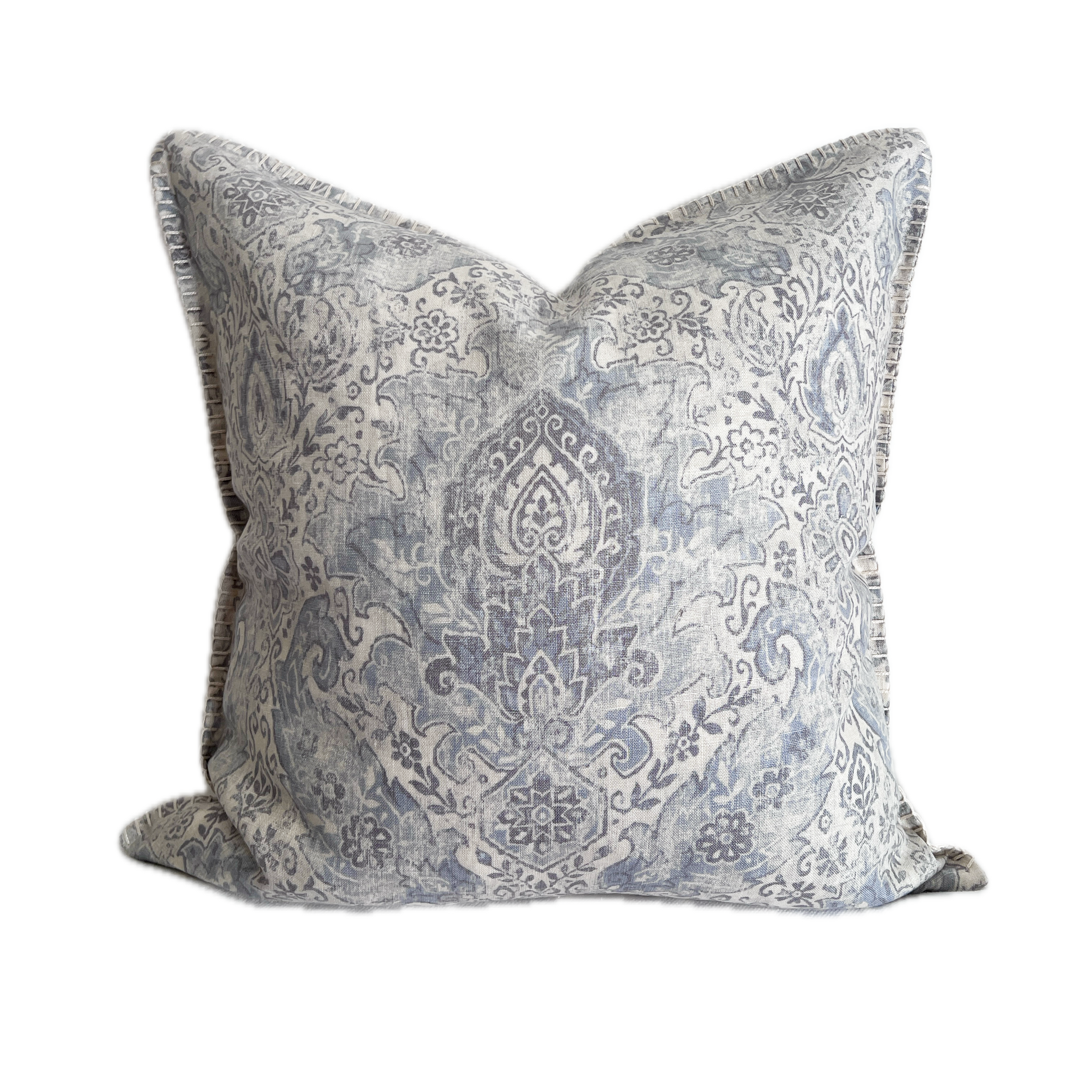 DANI printed linen pillow cover