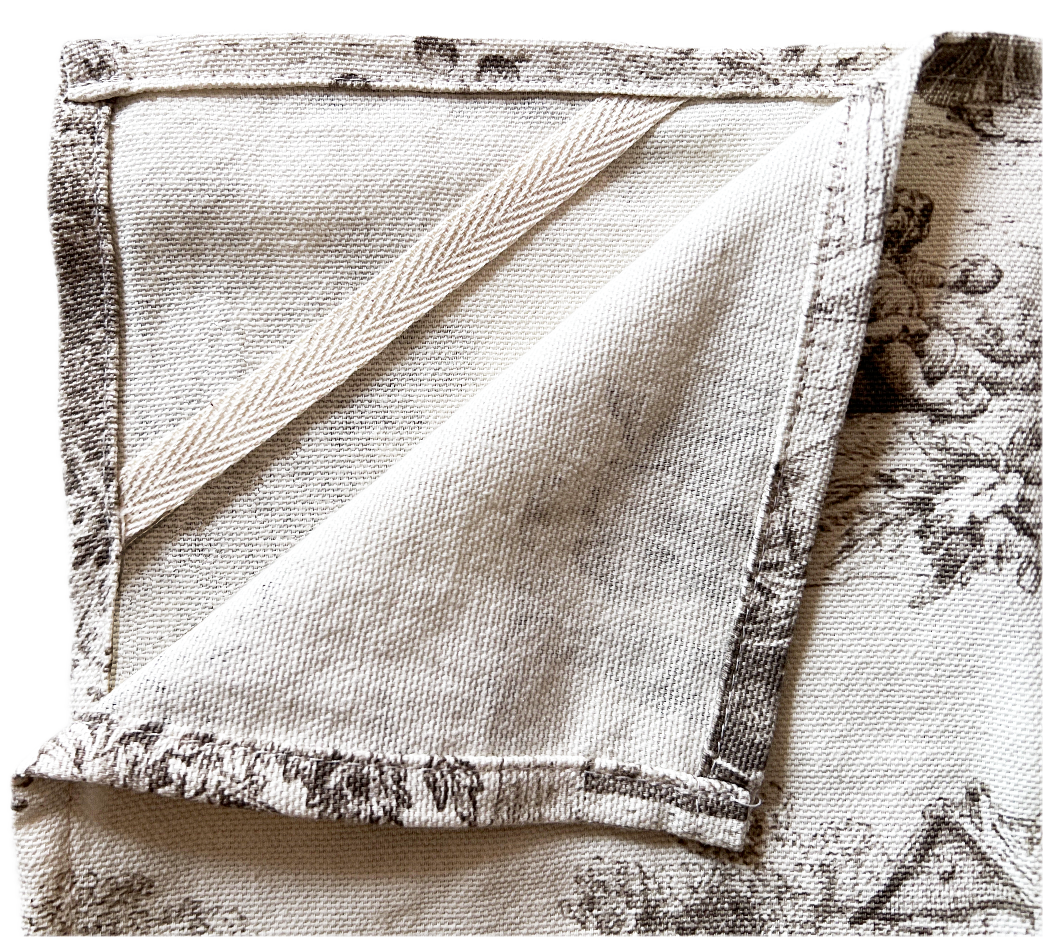 TINA TAUPE Cotton Kitchen Towel