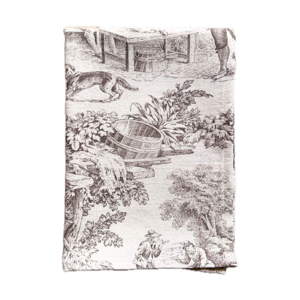 TINA TAUPE Cotton Kitchen Towel