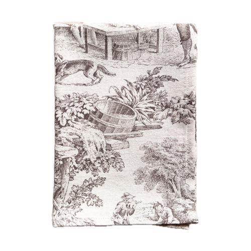 TINA TAUPE Cotton Kitchen Towel
