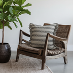 AZA Pillow on Chair with Plant