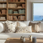KATE RAFFIA Pillow Cover