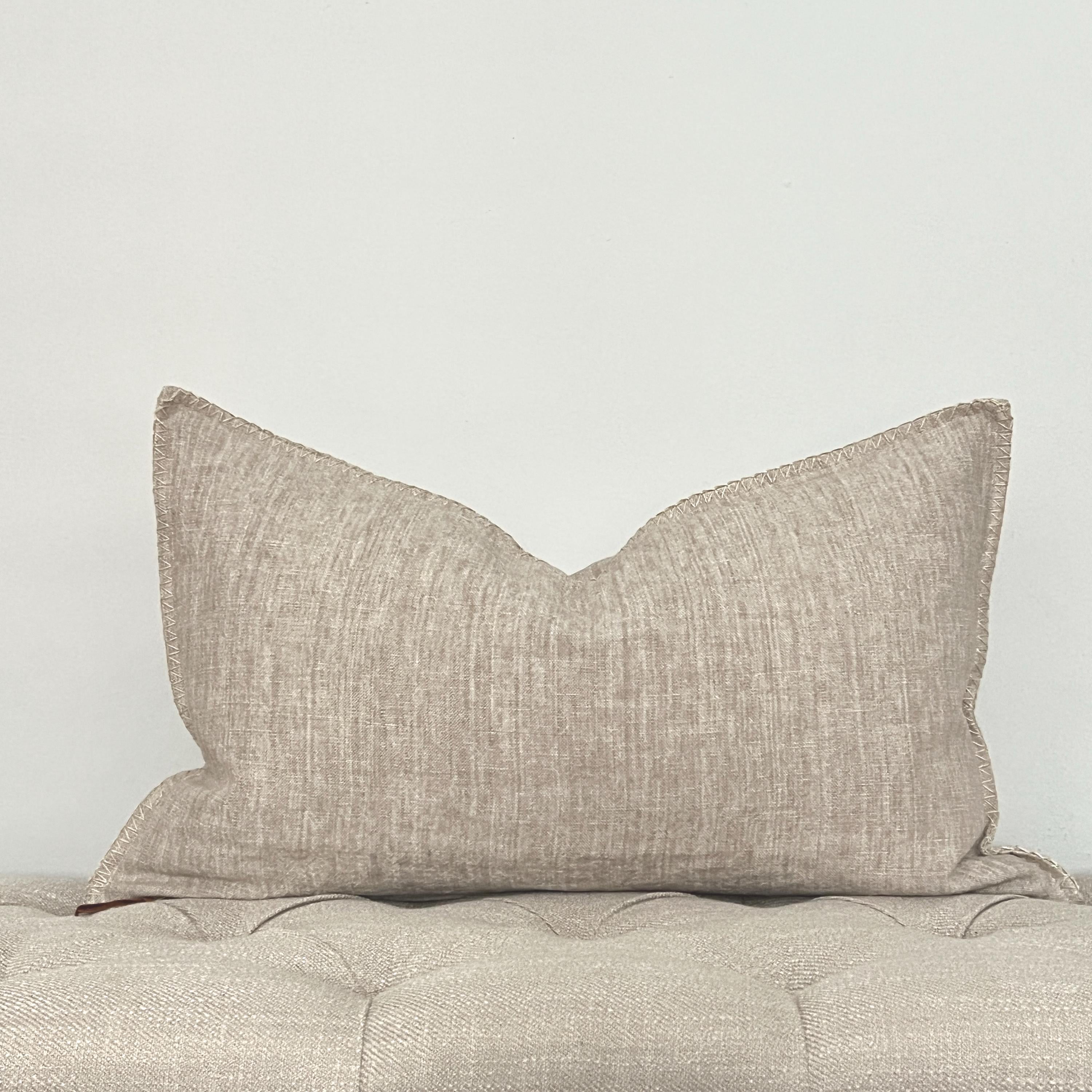 ANVERSA Washed Linen Pillow Cover