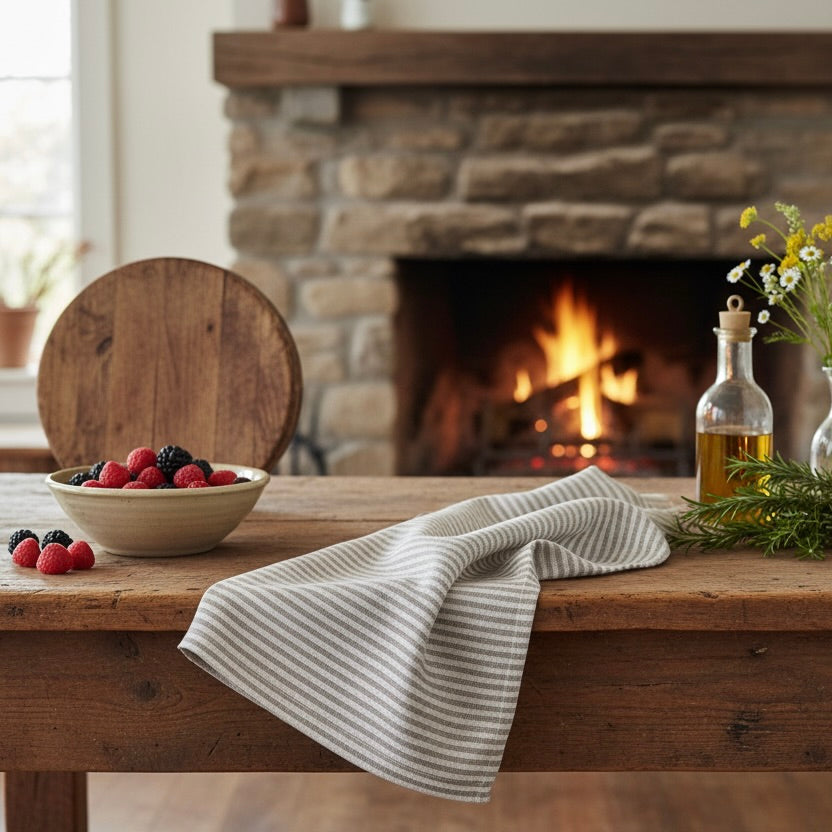 LIDA Striped Kitchen Towel