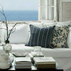MARINA INDIGO Pillow Cover