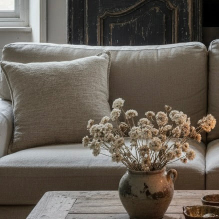 ANVERSA Fodera per Cuscino decorativo in Lino Lavato